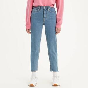 Levi's Mom Jeans High Rise Cropped Size 25